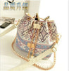 Women Drawstring Bucket Bag Shoulder Handbags