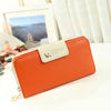 Women's Wallet Button Leather Faux Clutch