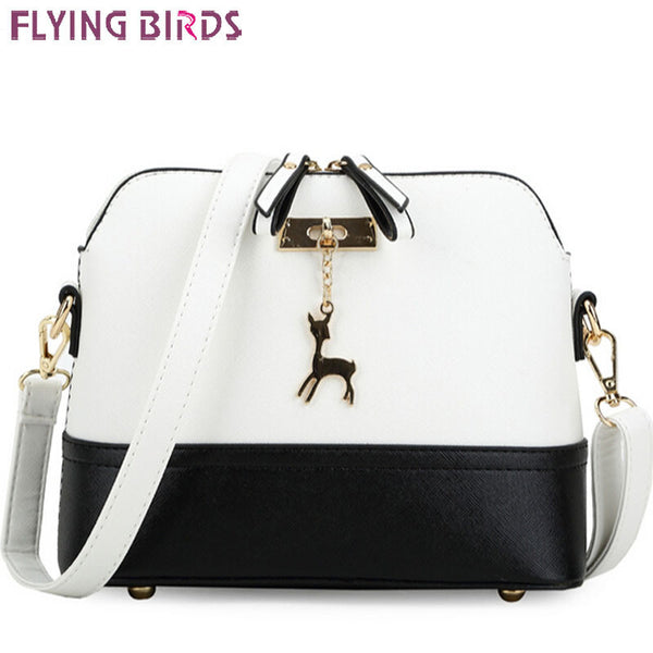 FLYING BIRDS ! Women Leather Shoulder Bag