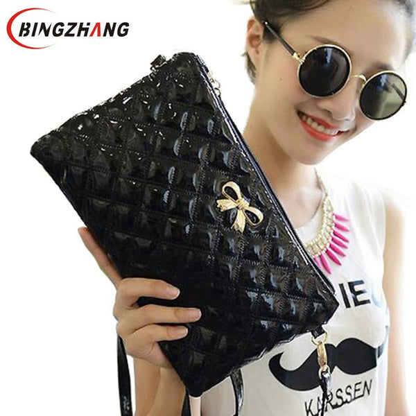 Women Clutch Shoulder Diagonal Three Purpose