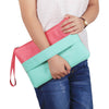 Fashion Women Handbag Solid Patchwork Clutches