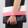 Fashion Women Handbag Solid Patchwork Clutches