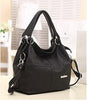 Leather Handbag Tote Trendy Shoulder Bags