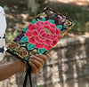 Handmade Ethnic Flowers Purse